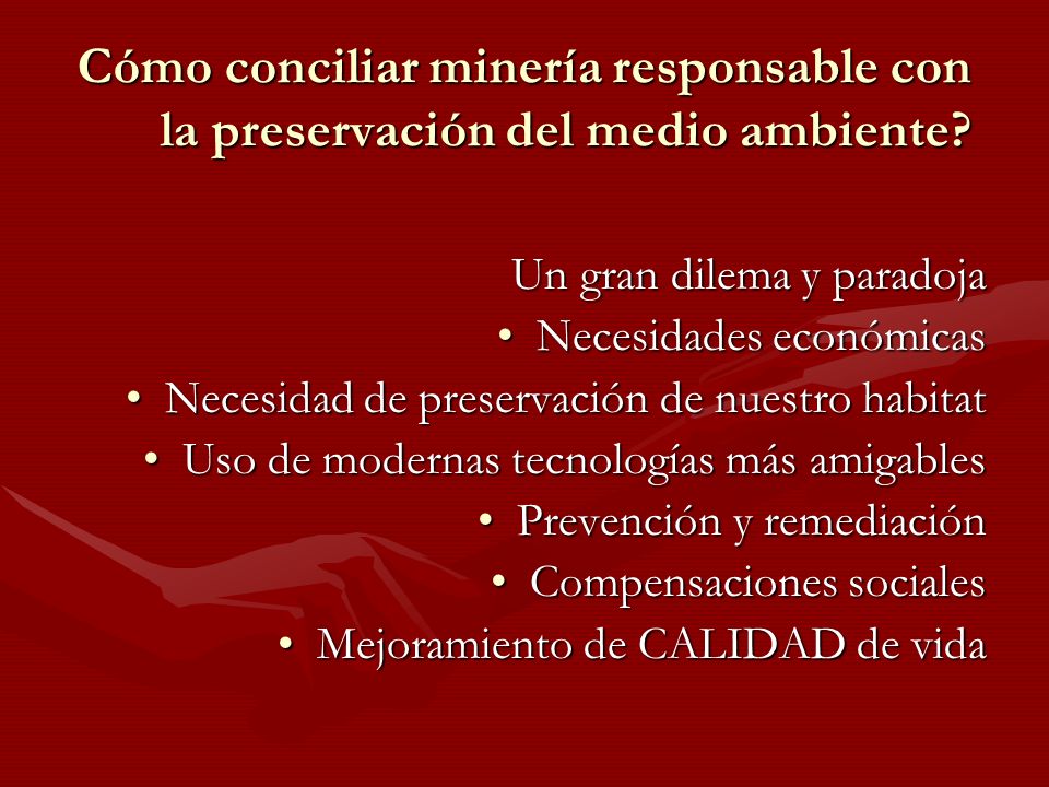 Cómo conciliar minería responsable con la preservación del medio ambiente