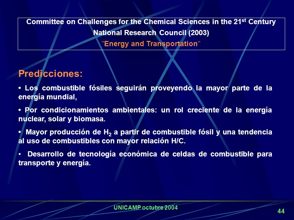 Committee on Challenges for the Chemical Sciences in the 21st Century