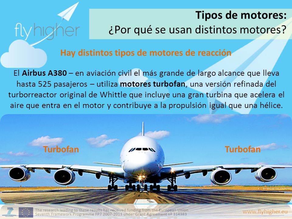 Hay distintos tipos de motores de reacción