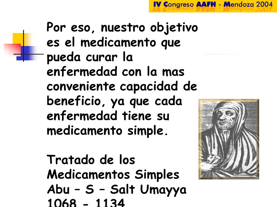 Por eso, nuestro objetivo es el medicamento que pueda curar la enfermedad con la mas conveniente capacidad de beneficio, ya que cada enfermedad tiene su medicamento simple.