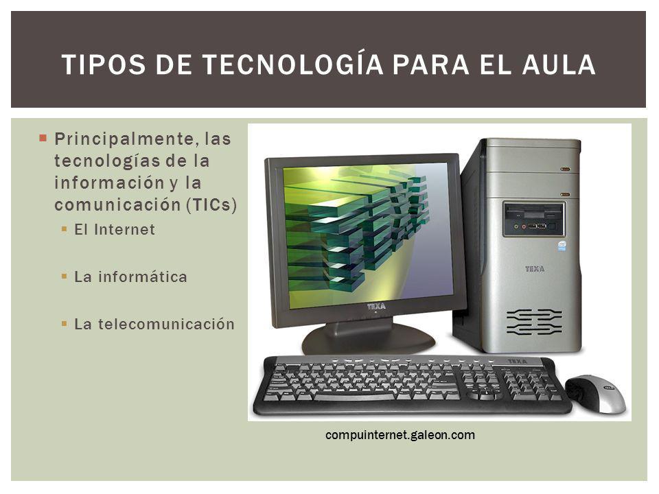 tipos de tecnología para el aula