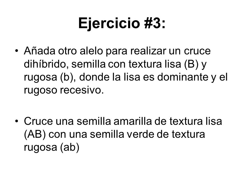 Ejercicio #3:
