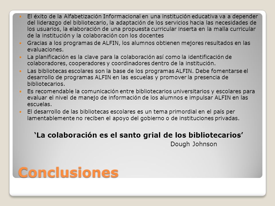 ‘La colaboración es el santo grial de los bibliotecarios’