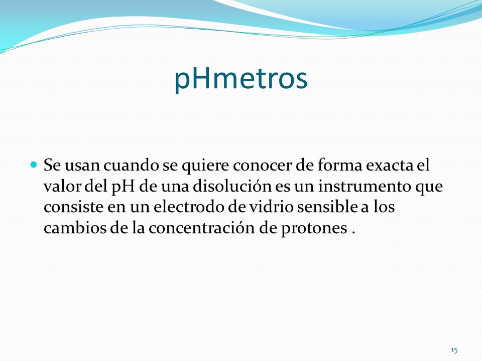 pHmetros