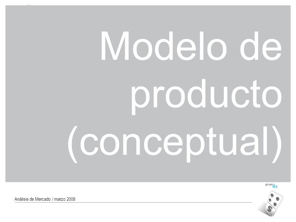 Modelo de producto (conceptual)