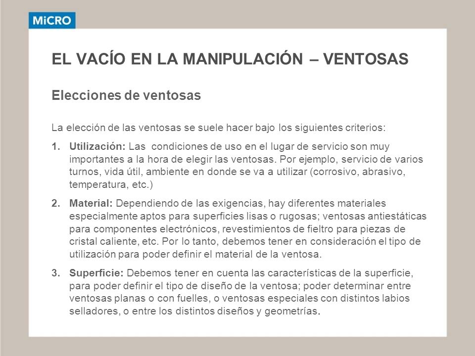 EL VACÍO EN LA MANIPULACIÓN – VENTOSAS Elecciones de ventosas