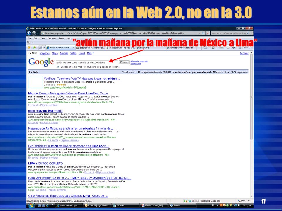 Estamos aún en la Web 2.0, no en la 3.0