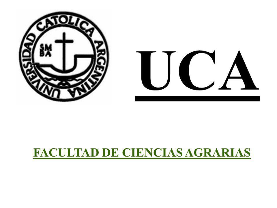 FACULTAD DE CIENCIAS AGRARIAS
