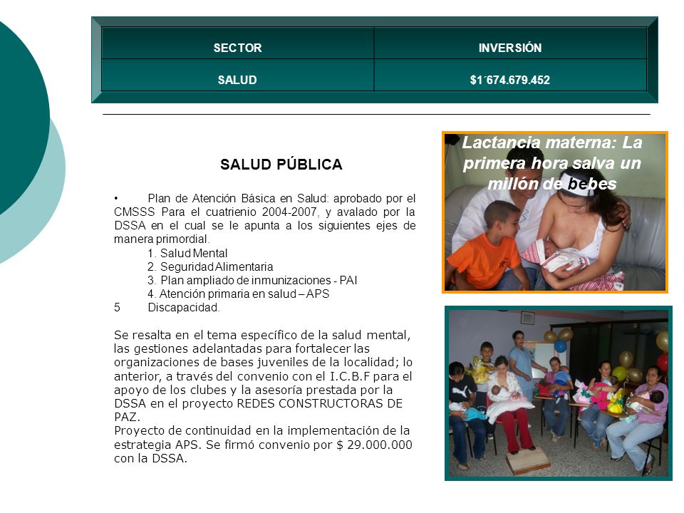 Lactancia materna: La primera hora salva un millón de bebes