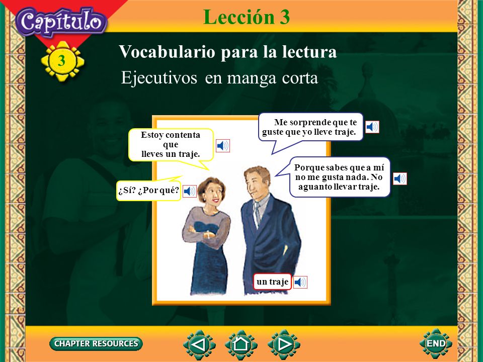 Porque sabes que a mí no me gusta nada. No aguanto llevar traje.