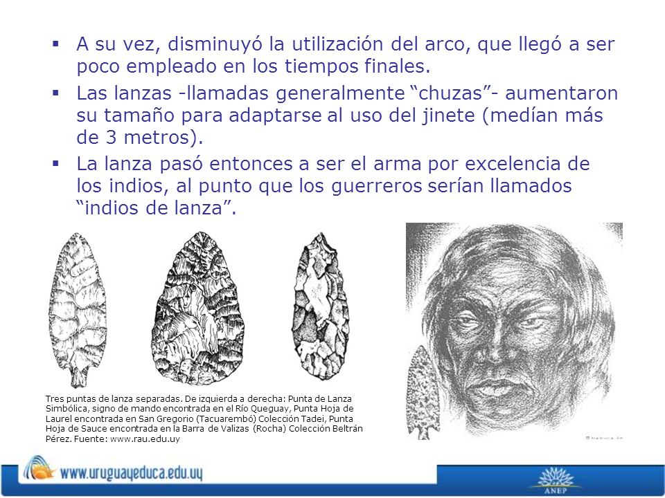 A su vez, disminuyó la utilización del arco, que llegó a ser poco empleado en los tiempos finales.