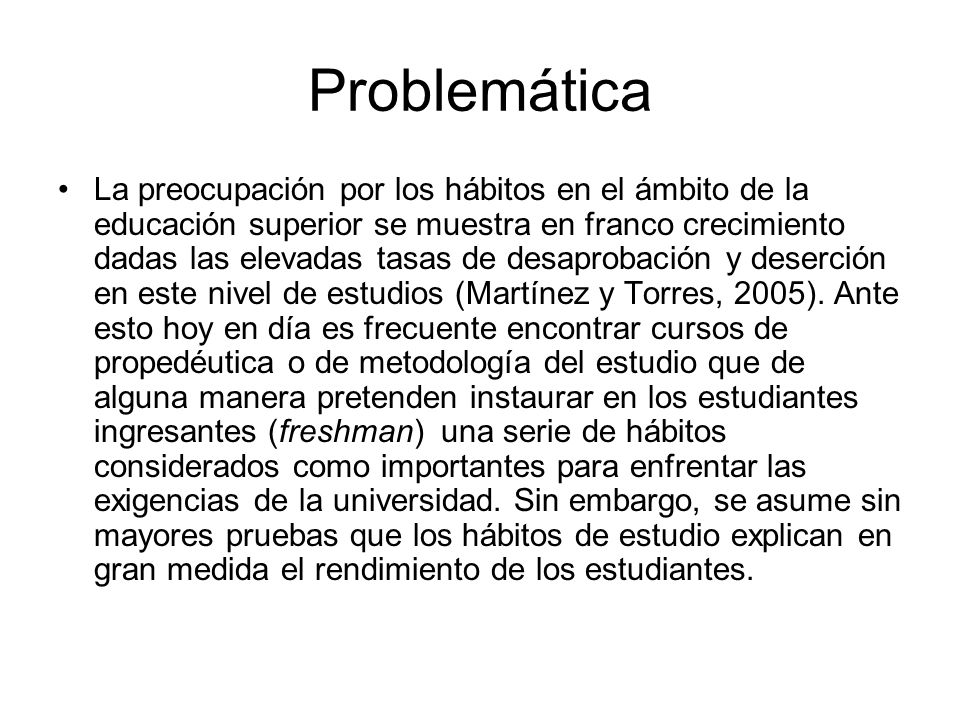 Problemática