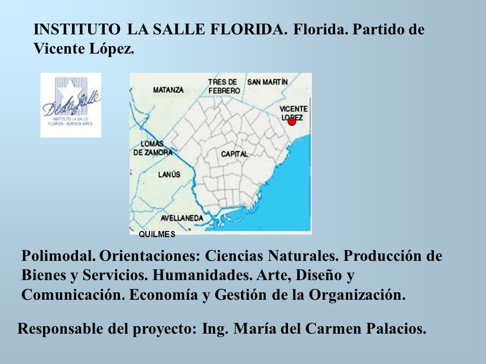 INSTITUTO LA SALLE FLORIDA. Florida. Partido de Vicente López.