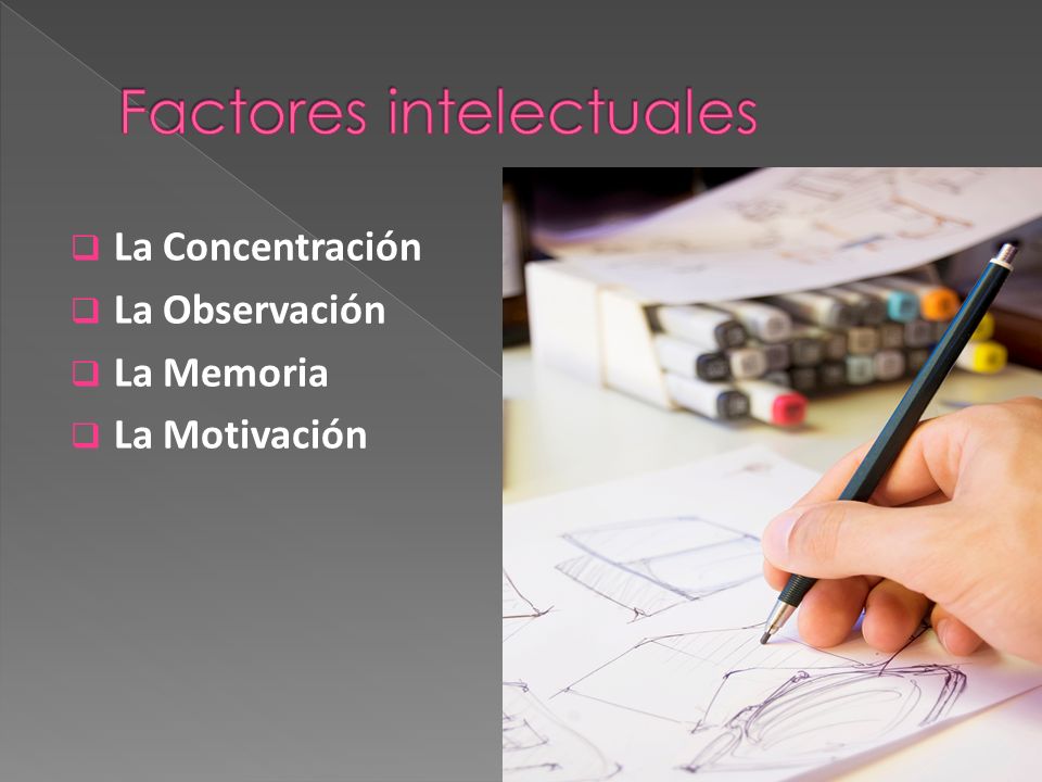 Factores intelectuales
