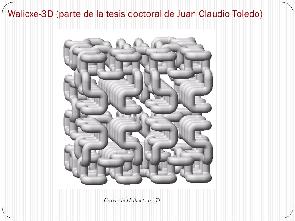 Walicxe-3D (parte de la tesis doctoral de Juan Claudio Toledo)