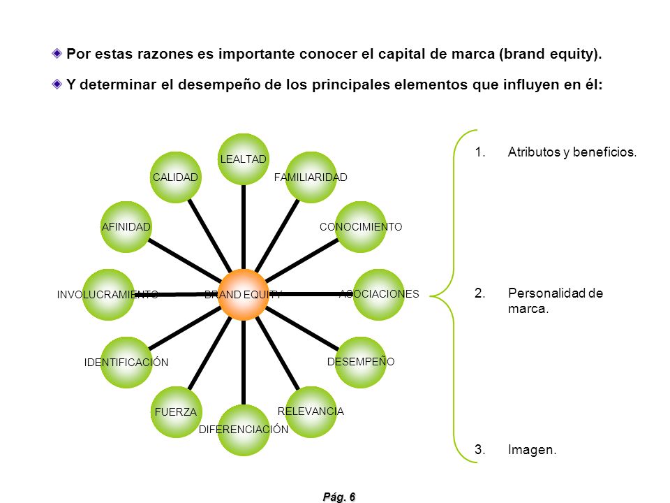 Por estas razones es importante conocer el capital de marca (brand equity).