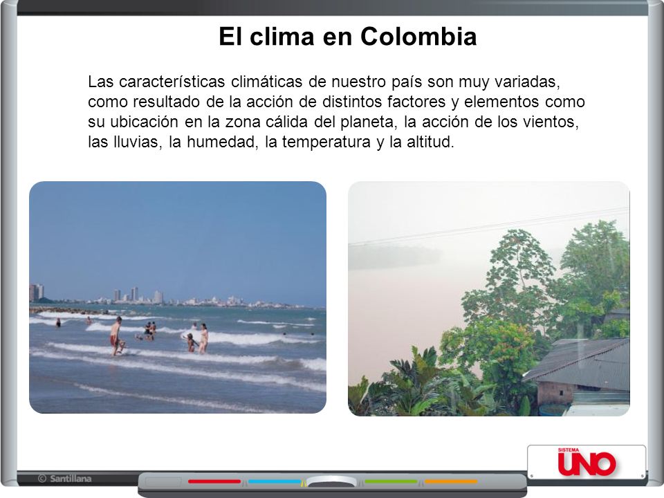 El clima en Colombia