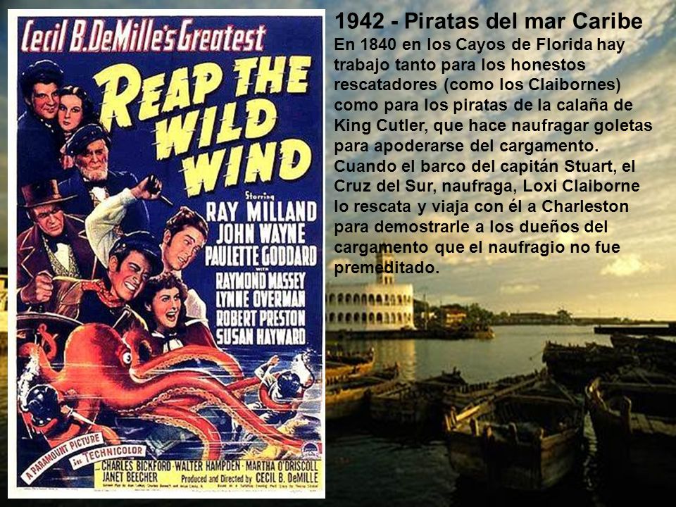 - Piratas del mar Caribe
