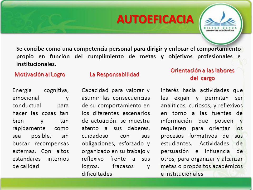 Orientación a las labores