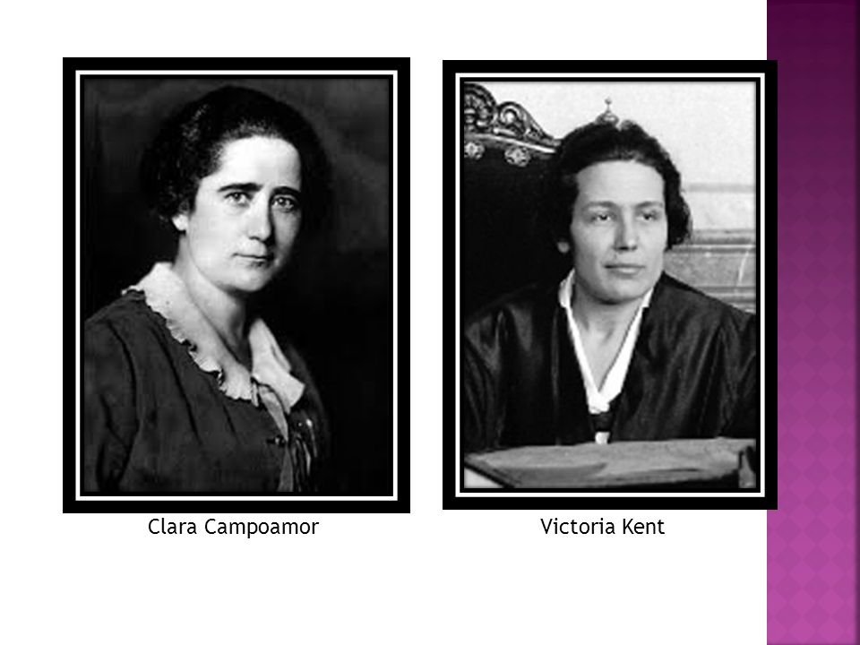 Clara Campoamor Victoria Kent