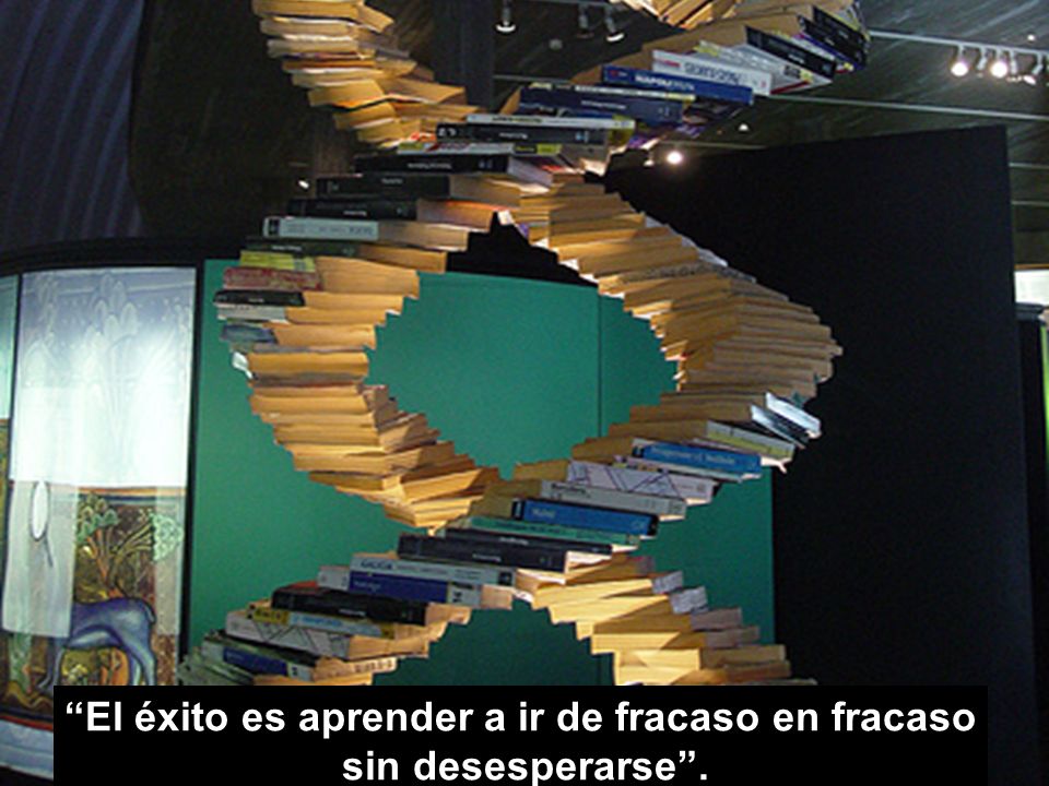 El éxito es aprender a ir de fracaso en fracaso