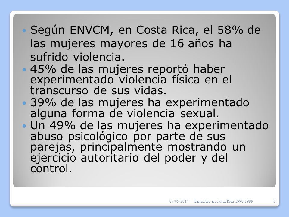 39% de las mujeres ha experimentado alguna forma de violencia sexual.