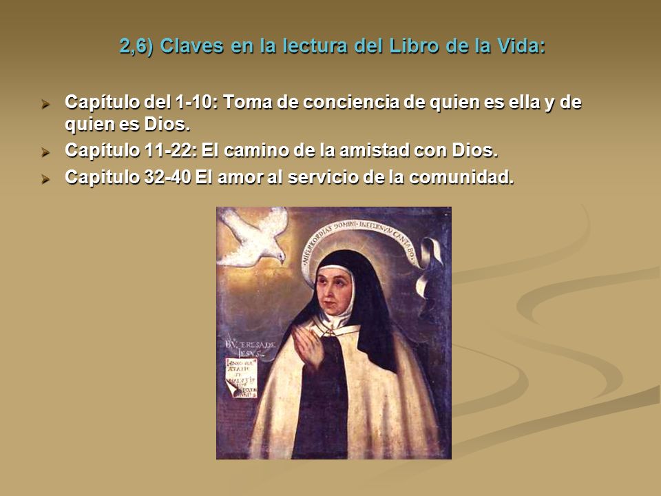 2,6) Claves en la lectura del Libro de la Vida: