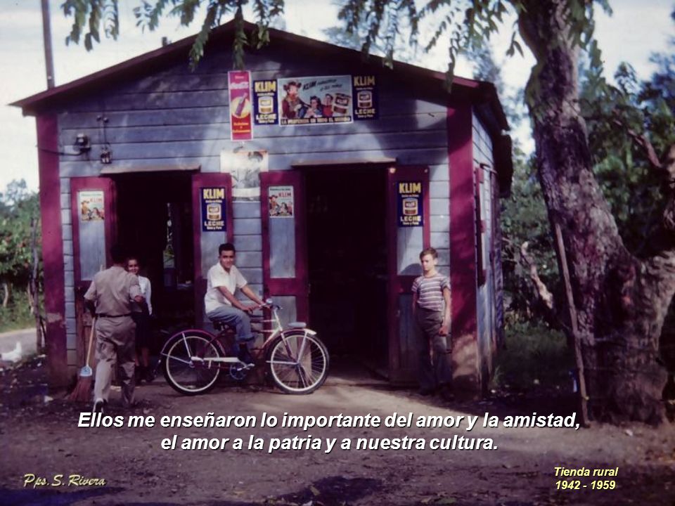 Ellos me enseñaron lo importante del amor y la amistad,