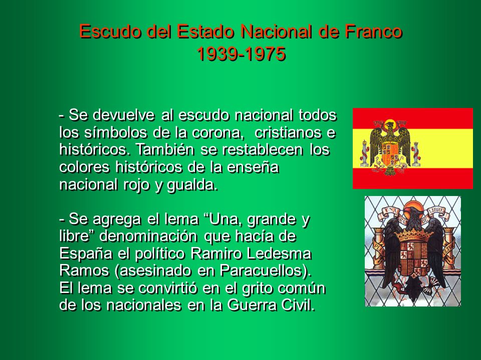 Escudo del Estado Nacional de Franco