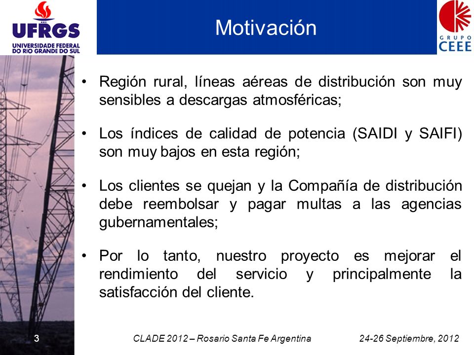 CLADE 2012 – Rosario Santa Fe Argentina