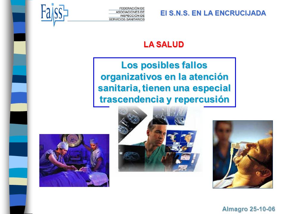 El S.N.S. EN LA ENCRUCIJADA