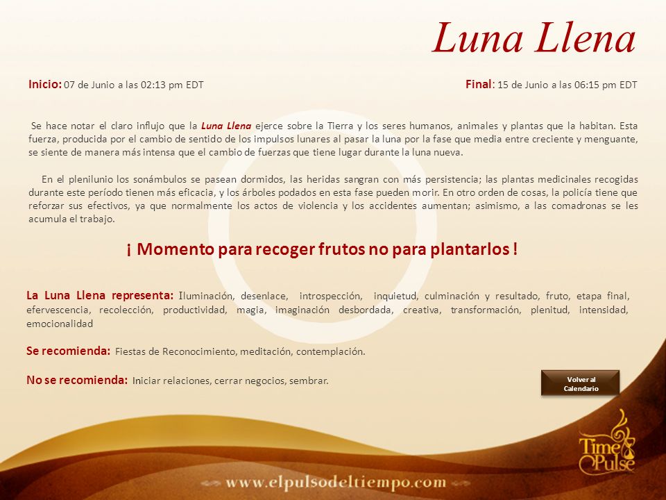 ¡ Momento para recoger frutos no para plantarlos !