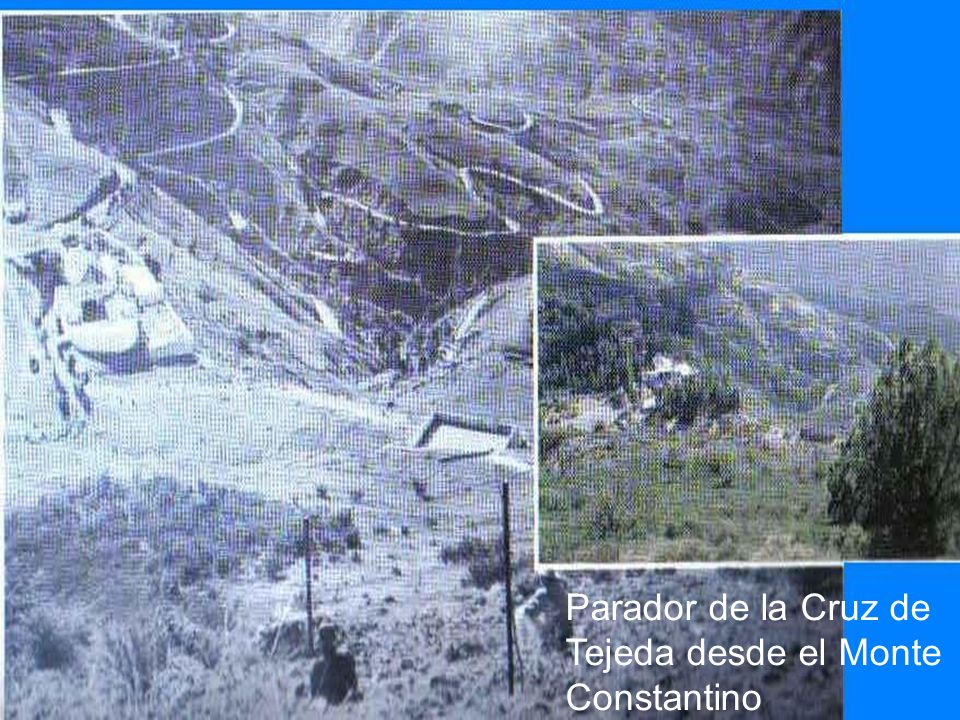 Parador de la Cruz de Tejeda desde el Monte Constantino