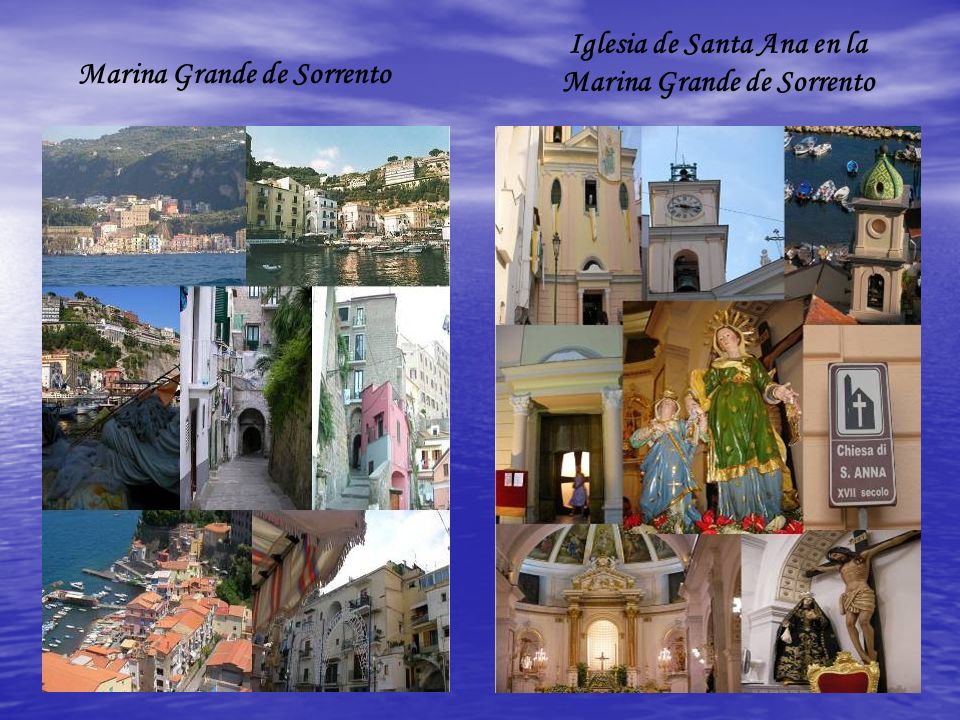 Iglesia de Santa Ana en la Marina Grande de Sorrento
