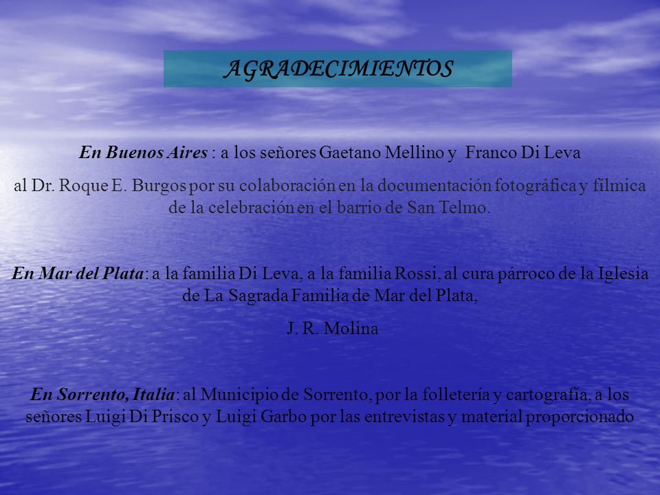 En Buenos Aires : a los señores Gaetano Mellino y Franco Di Leva