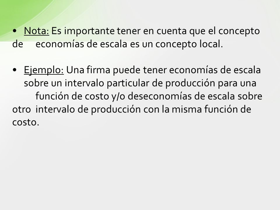Nota: Es importante tener en cuenta que el concepto de