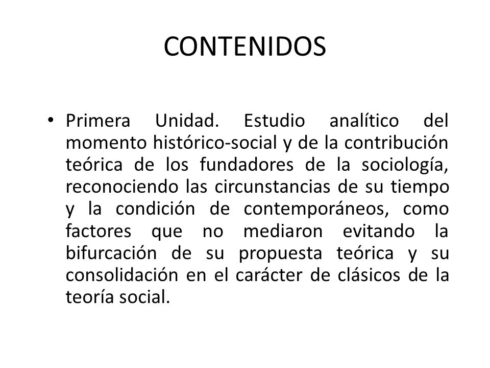 CONTENIDOS
