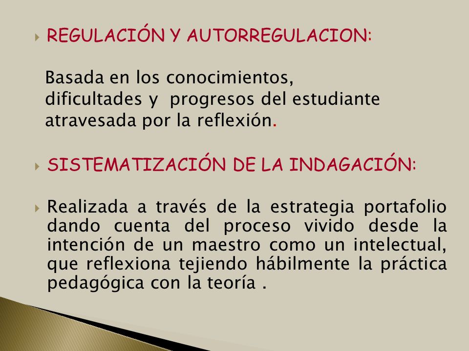 REGULACIÓN Y AUTORREGULACION: