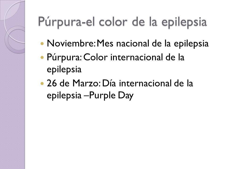 Púrpura-el color de la epilepsia
