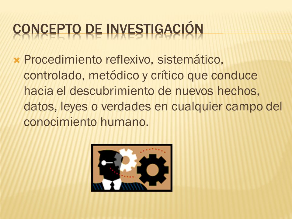 Concepto de Investigación