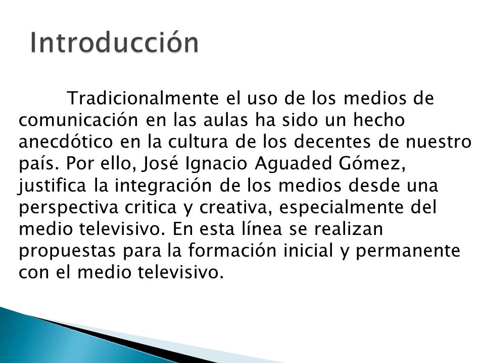 Introducción