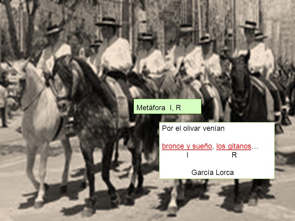 bronce y sueño, los gitanos… I R García Lorca