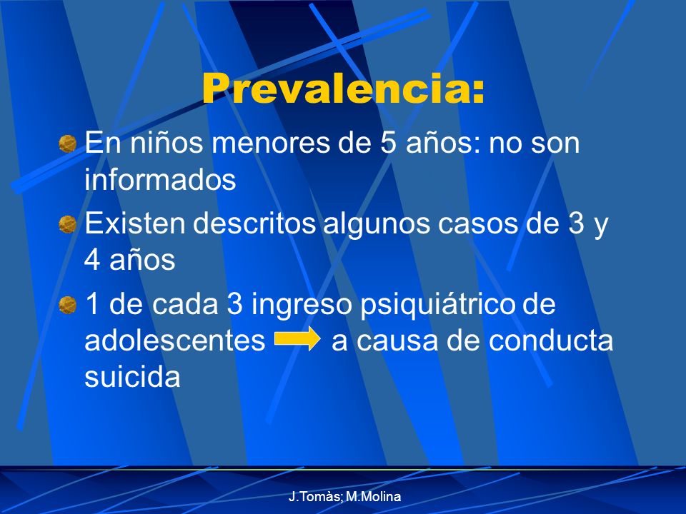 Prevalencia: En niños menores de 5 años: no son informados