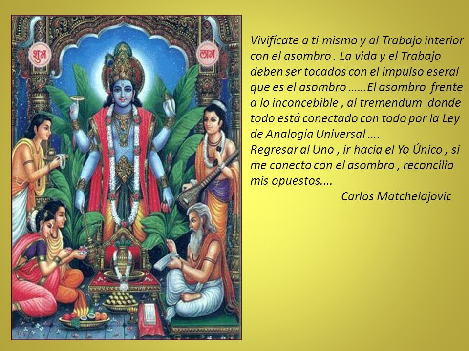 Vivifícate a ti mismo y al Trabajo interior con el asombro