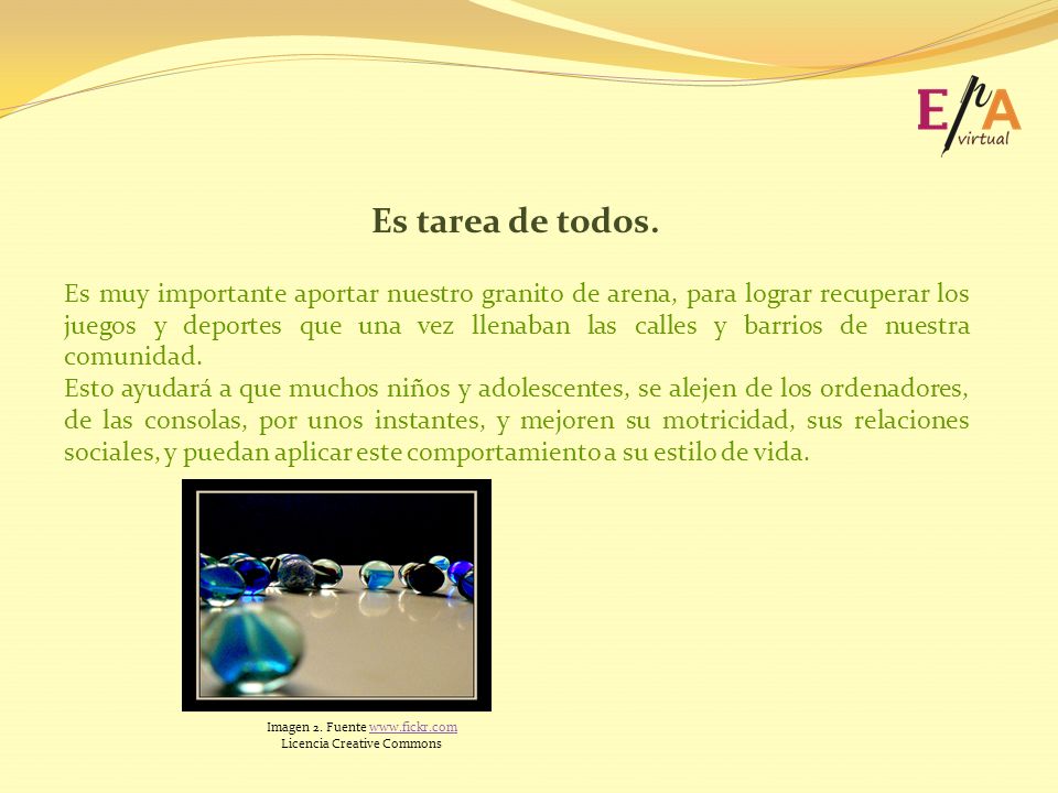 Es tarea de todos.