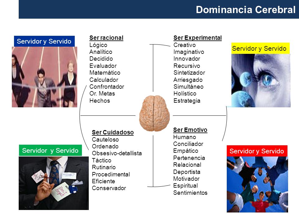 Dominancia Cerebral Servidor y Servido Servidor y Servido