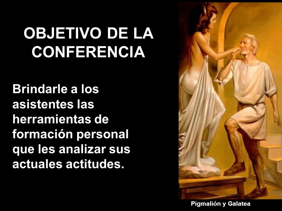 OBJETIVO DE LA CONFERENCIA