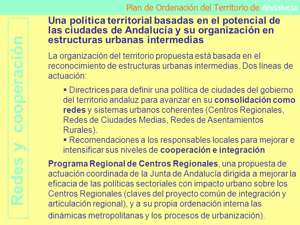 Plan de Ordenación del Territorio de Andalucía
