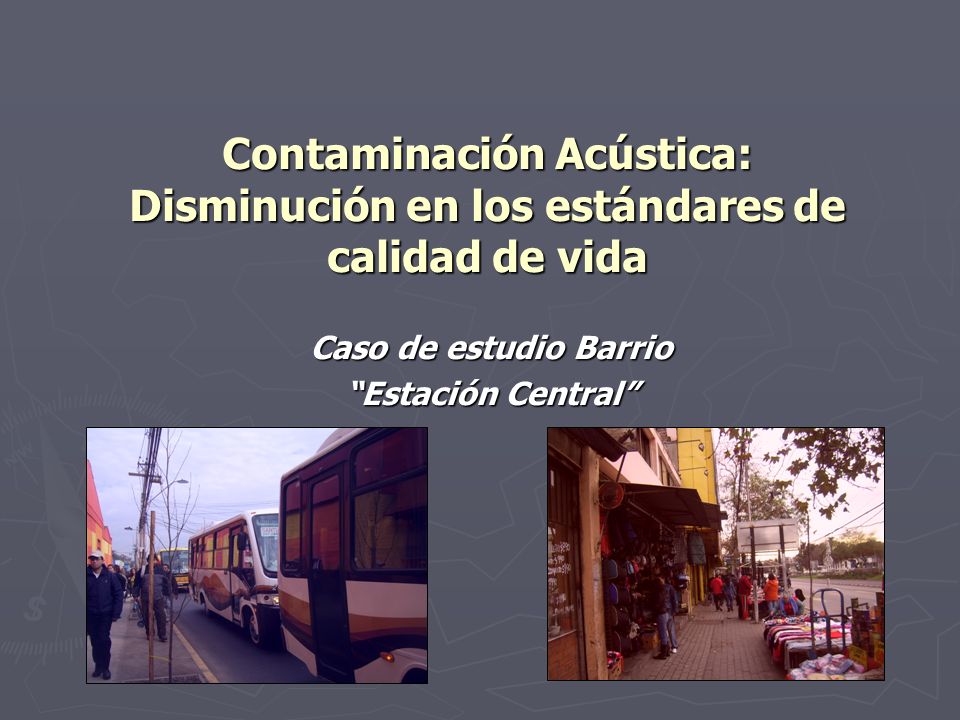 Caso de estudio Barrio Estación Central
