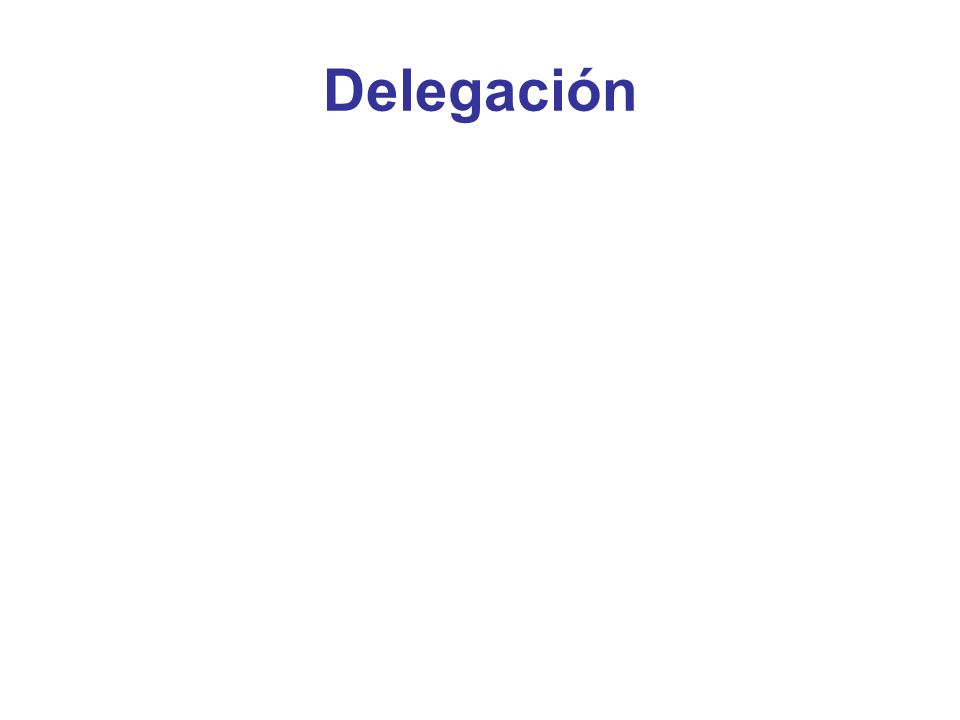 Delegación